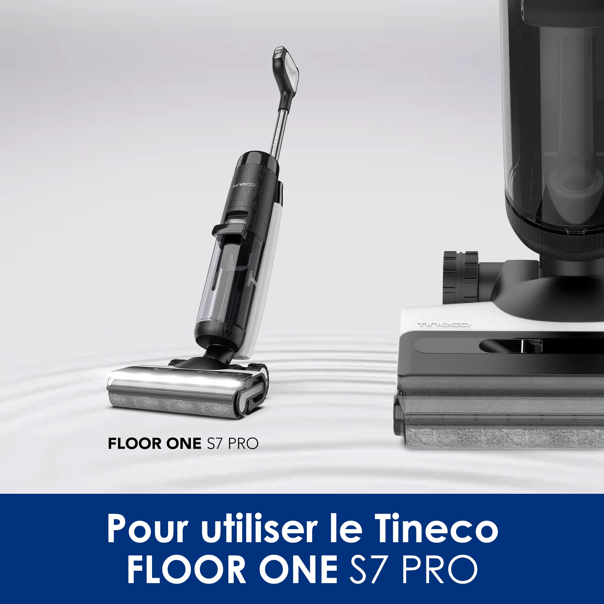Ensemble d'accessoires pour aspirateurs secs et humides Tineco Floor One S6/S7 PRO (1* rouleau de brosse)
