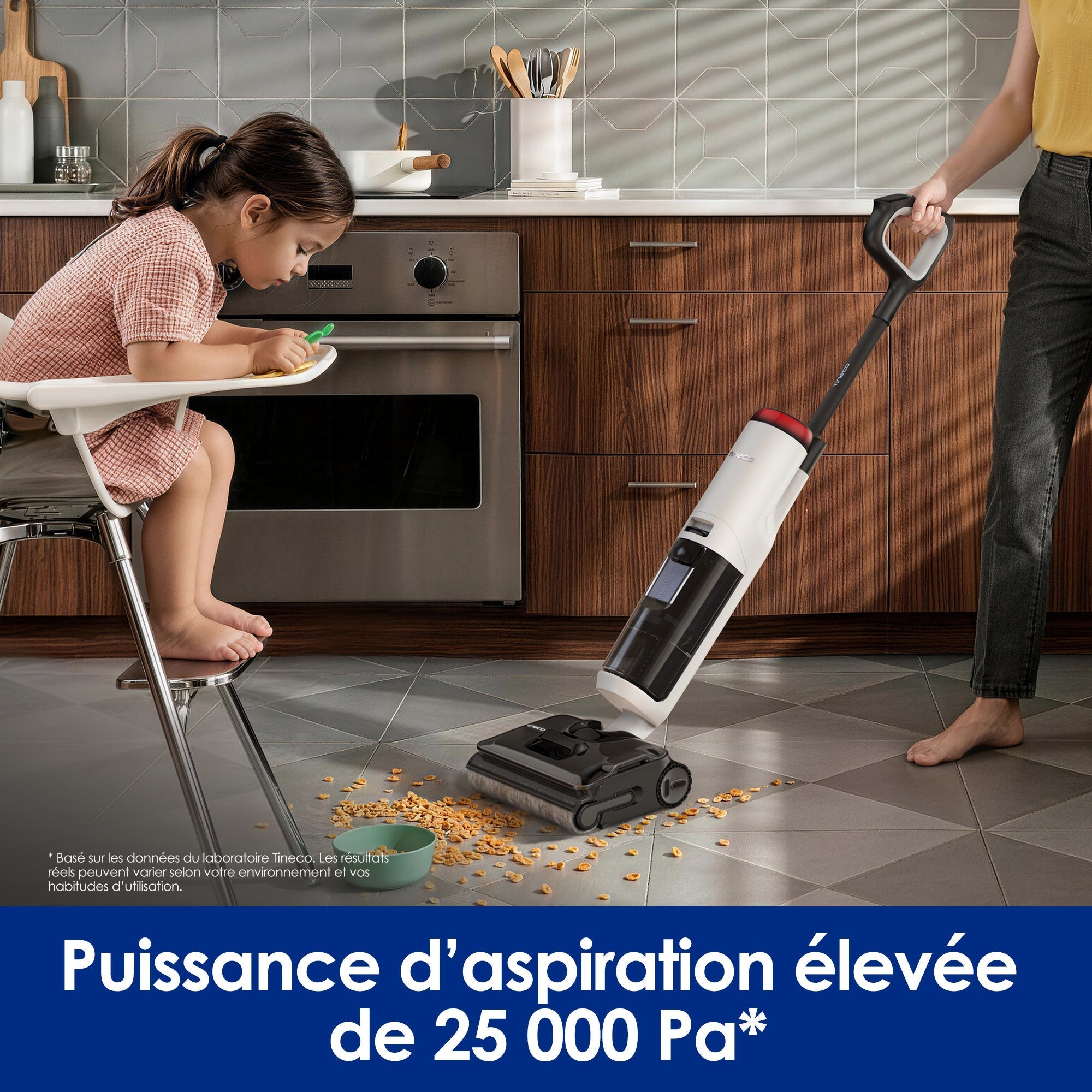 Tineco FLOOR ONE S7 Stretch Turbo Aspirateur Laveur