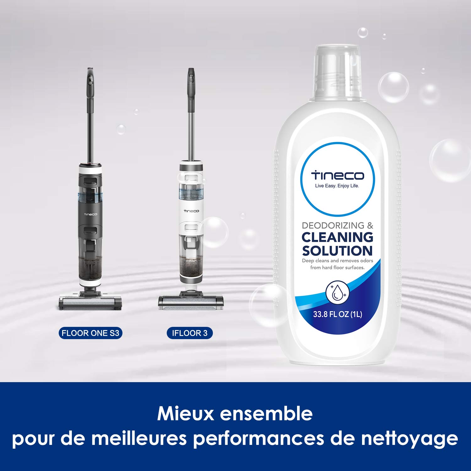 Formule Nettoyante Tineco | Compatible S3, S5, iFloor 3 | Nettoyage Multi-Surfaces
