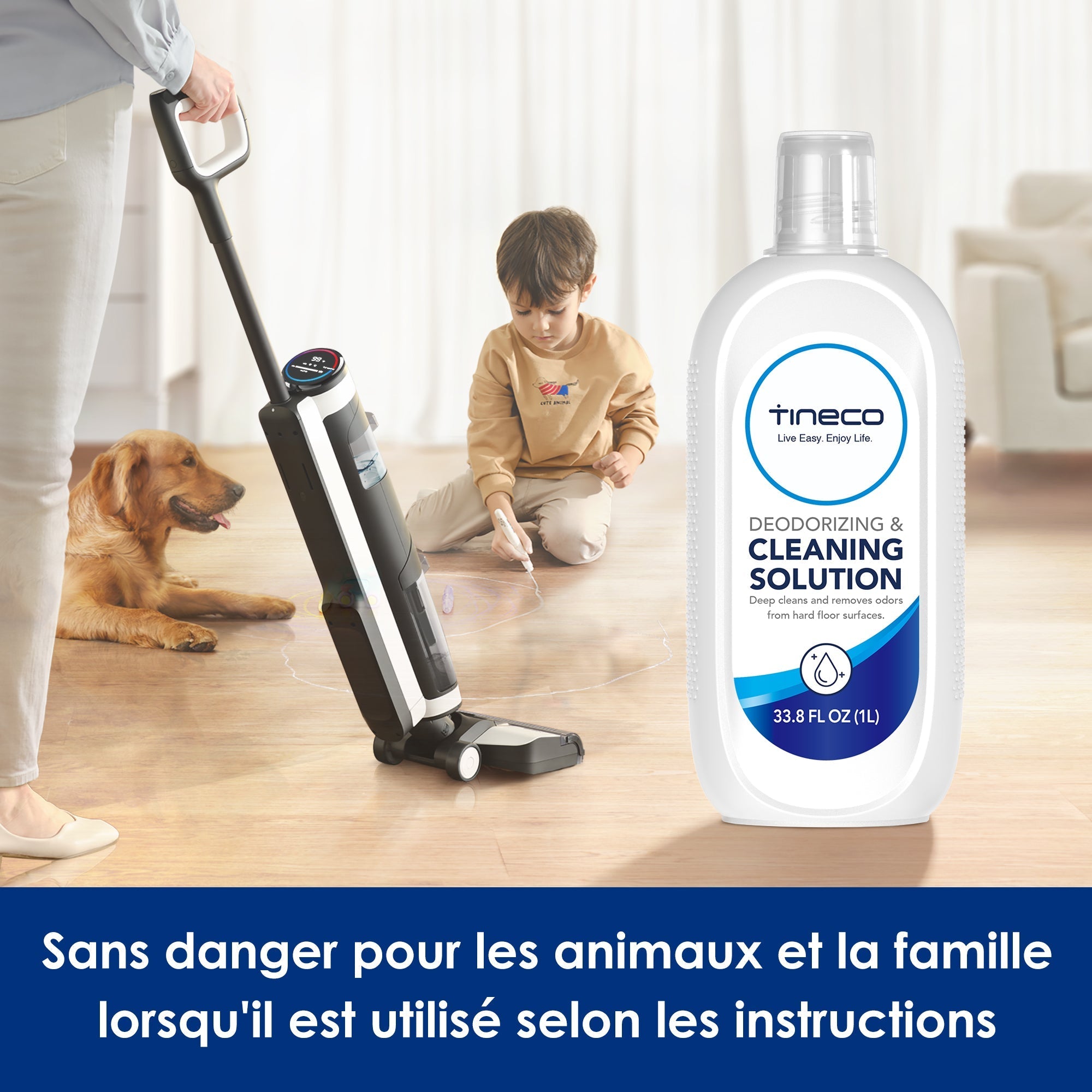 Formule Nettoyante Tineco | Compatible S3, S5, iFloor 3 | Nettoyage Multi-Surfaces